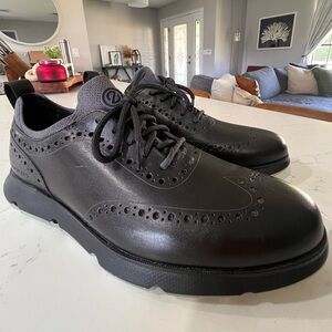 Cole Haan Men’s ZEROGRAND Black Leather Shoes